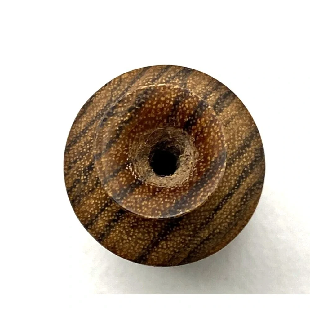 Vintage Hand Turned Wood‎ Bud Vase 5